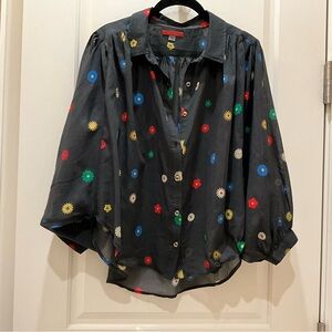 Mother Cotton Batwing blouse